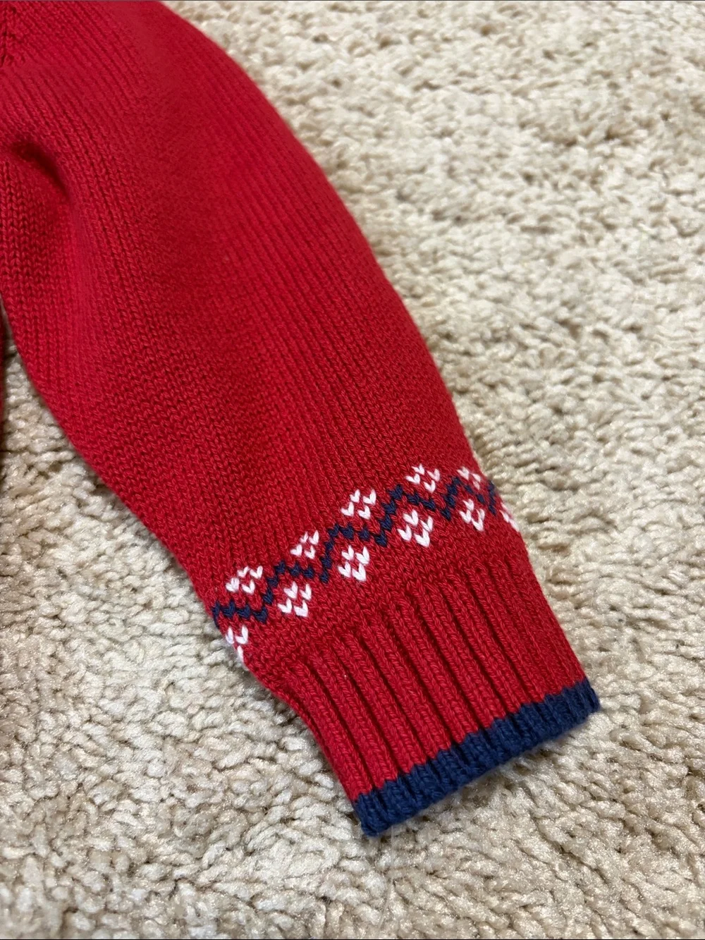 Izod reindeer sweater